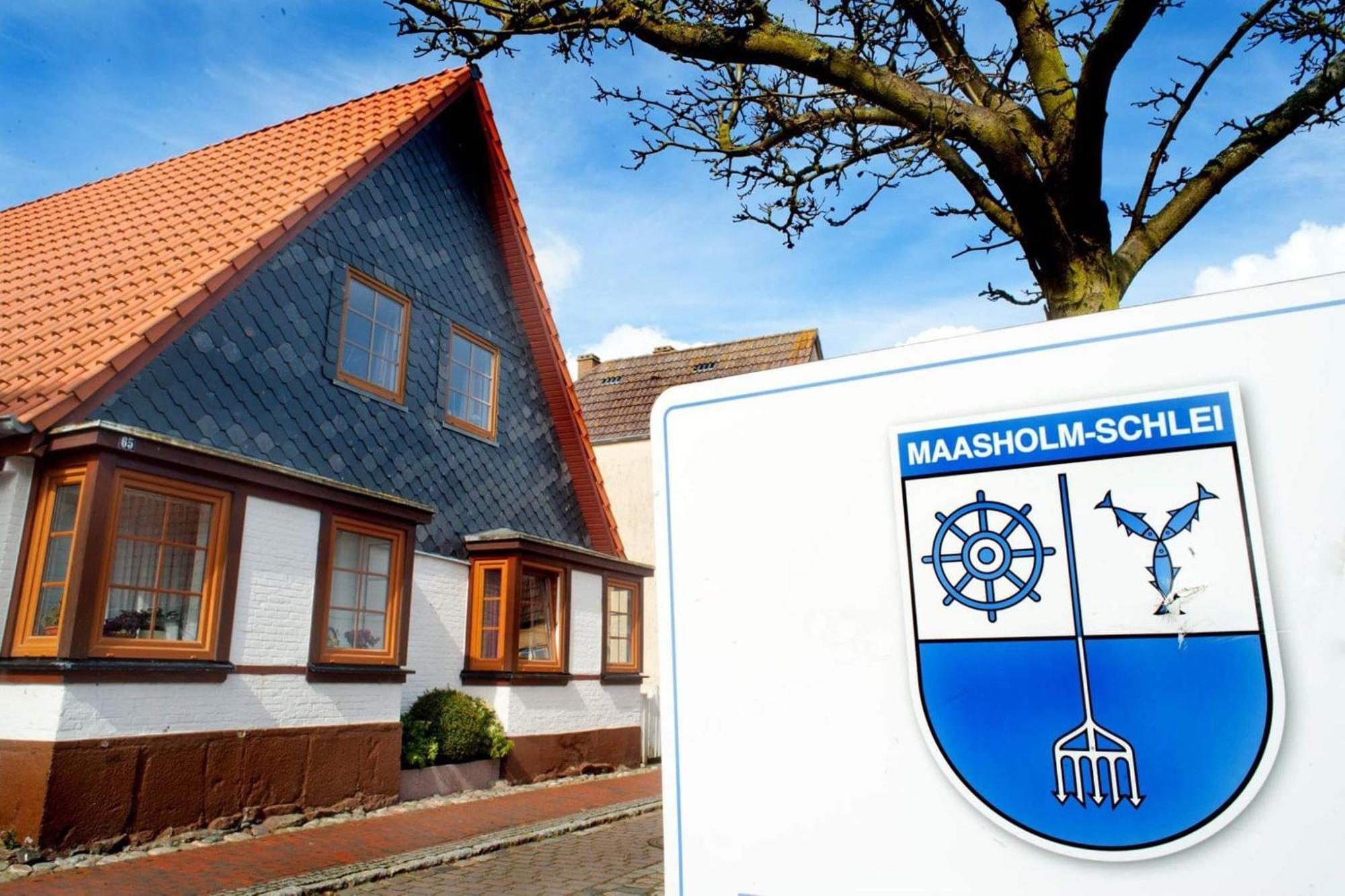 Trautes Heim Ferienwohnung Ost Maasholm Kültér fotó